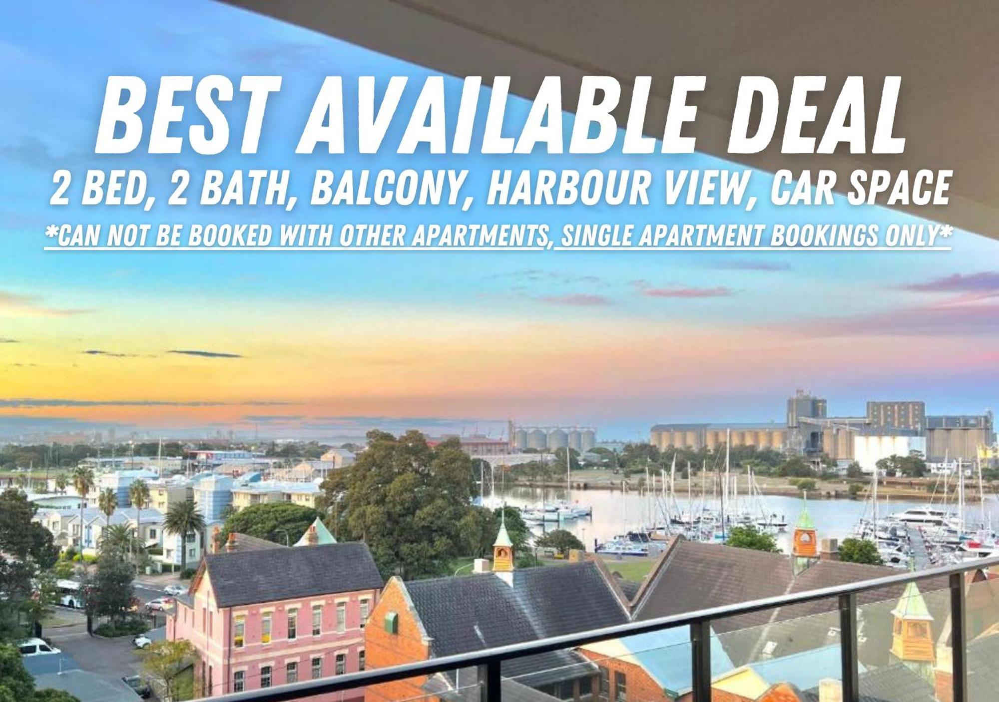 Harbour Towers, Newcastle'S Elite Apartment Stays, Free Parking & Tram Access Rom bilde